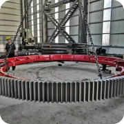 Rotary kiln end seal assembly for improved heat retention and gas control in cement plant operations.